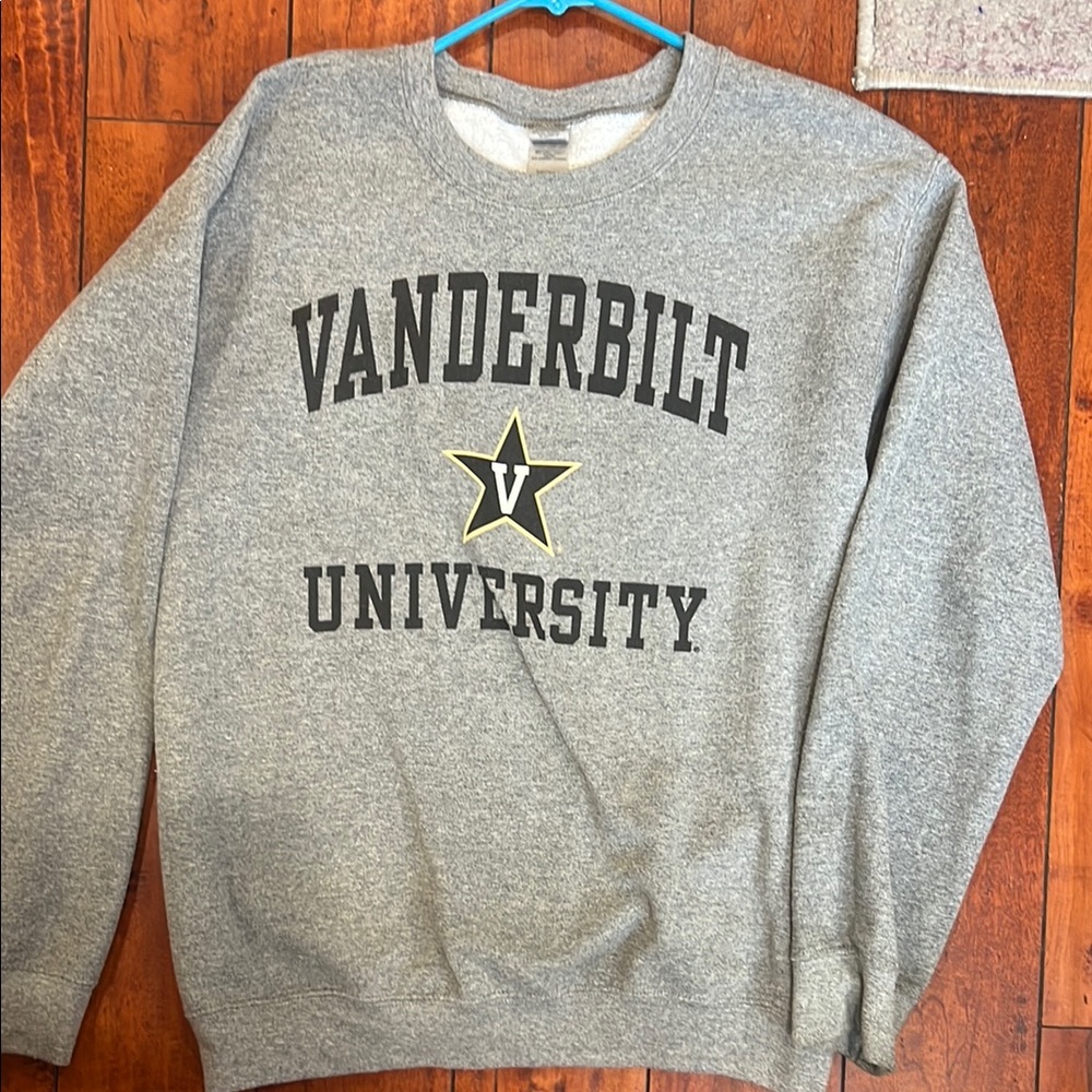 Vanderbilt University unisex Gray Sweater crewneck